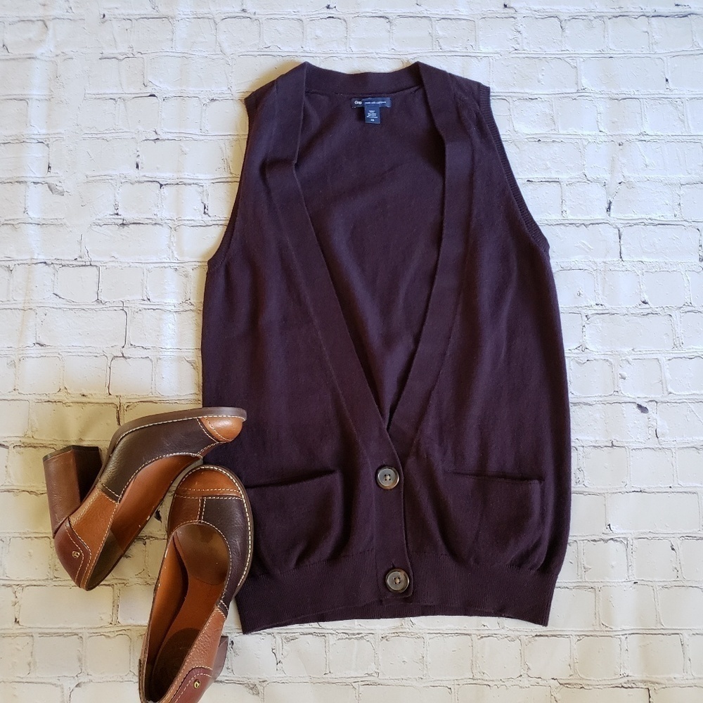 Gap Cashmere Classic Sweater Vest XS